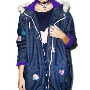 Dupe - Lazy Oaf Denim Collection Parka Jacket
